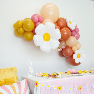 Groovy Balloon Garland Kit - Retro Party Decor Balloon Garlands Ellie's Party Supply Garland Length:: 5 Feet
