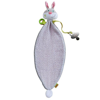Bunny Lovey Baby Blankie Swaddling & Receiving Blankets Plush Baby HABA USA