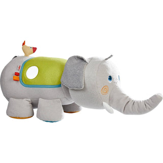 Elephant Discovery Pillow Baby Activity Toys Plush Baby HABA USA