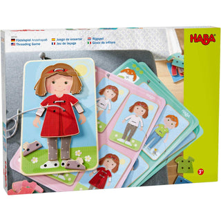 HABA USA Dress Me Threading & Lacing Game