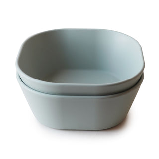 Square Dinnerware Bowl, Set of 2DinnerwareMushieColor: Sage