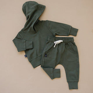 Harley Jogger Set Olive + Scout Color: Olive Green Size: 3-6M