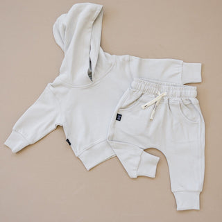 Harley Jogger Set Olive + Scout Color: Stone Size: 3-6M