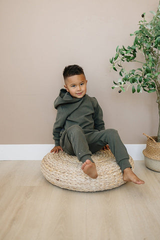 Harley Jogger Set Olive + Scout Color: Olive Green Size: 3-6M