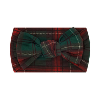 Bamboo Headband - Holiday Heritage Plaid