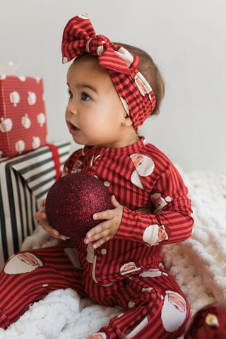 Bamboo Headband - Santa In My Jammers Size: One Size