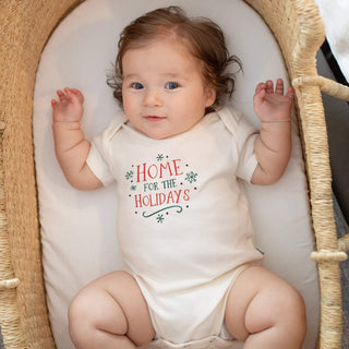graphic bodysuit | home for the holidaysbodysuitsFinn + EmmaColor: DefaultSize: 0-3M