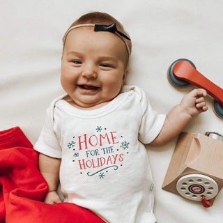 graphic bodysuit | home for the holidaysbodysuitsFinn + EmmaColor: DefaultSize: 0-3M