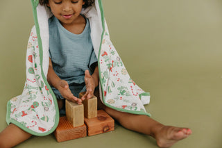 Premium Knit Hooded Towel - Elf Copper Pearl Size: One Size