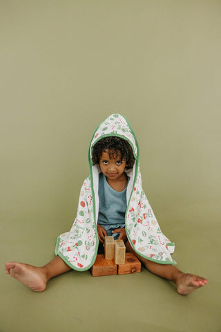 Premium Knit Hooded Towel - Elf Copper Pearl Size: One Size