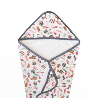 Premium Knit Hooded Towel - A Christmas Story Copper Pearl Size: One Size