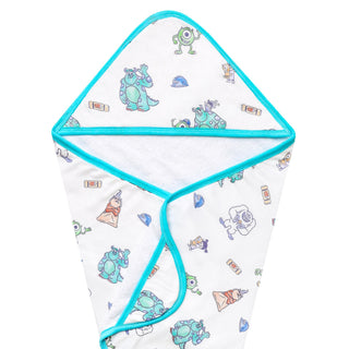 Premium Knit Hooded Towel - Monsters, Inc. Friends Copper Pearl Size: One Size