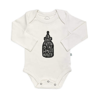 graphic bodysuit | house white (long sleeve)bodysuitsFinn + EmmaColor: DefaultSize: 0-3M