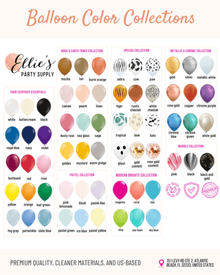 Pastel Rainbow Mini Balloon Cake Topper Cake Toppers Ellie's Party Supply Pump: No Balloon Pump