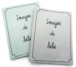 Simple "bebe" photo album.   In 15 linen colors Estelle Billot
