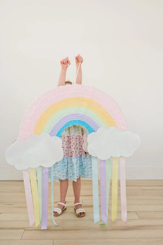 🌈Vibrant Rainbow Party Piñata - Colorful & Fun - Ideal for Birthdays and Joyful Events Piñata mamaspinatas