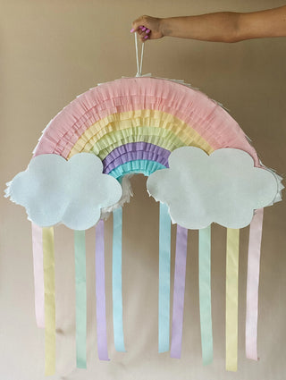 🌈Vibrant Rainbow Party Piñata - Colorful & Fun - Ideal for Birthdays and Joyful Events Piñata mamaspinatas