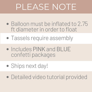 What Will Our Little Honey Bee? Gender Reveal Balloon Kit Balloons Baby Riddle With or Without Balloon Stand?: Balloon (No Stand)