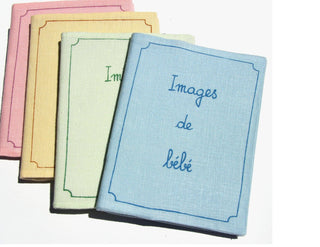 Simple "bebe" photo album.   In 15 linen colors Estelle Billot