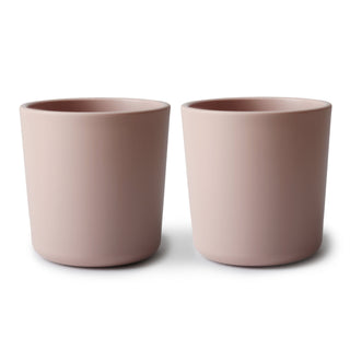 Dinnerware Cup, Set of 2 Dinnerware Mushie Color: Blush
