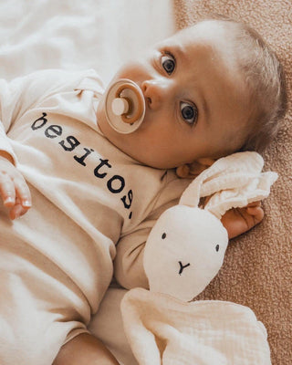 Organic Cotton Long Sleeve Bodysuit - Besitos Long Sleeve Onesie Baby One-Pieces