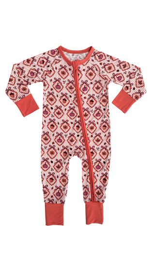 Bamboo Convertible Footie Romper - Fall SnugglesIn My JammersSize: 0-3 Months