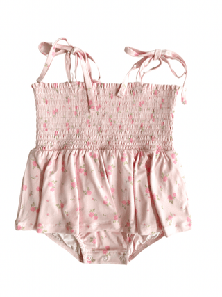 In My Jammers Smocked Bubble Romper - Haven Floral | Baby Riddle