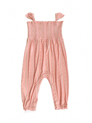 In My Jammers Smocked Bubble Jumpsuit - Victoria (Floral) | Baby Riddle