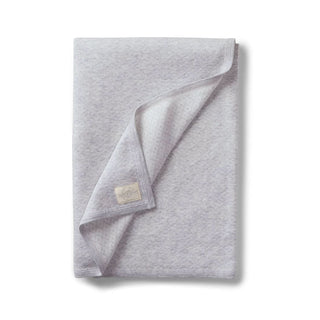 Jacquard Sweater Blanket Blankets Hope & Henry Size: One Size Color: Light Gray Heather