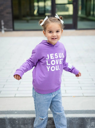 Jesus Loves You Kids Hoodie
