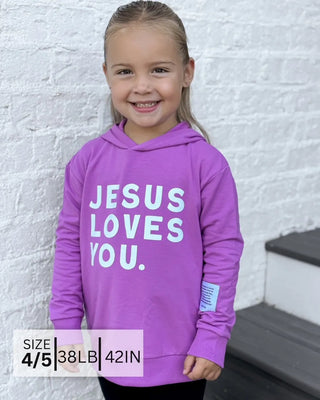 Jesus Loves You Kids Hoodie