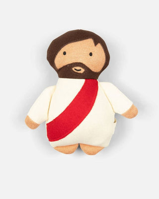 Jesus Plush Rattle Doll Be A Heart