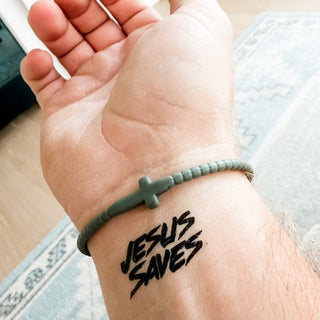Jesus Temporary Tattoos - Saved Ryan & Rose