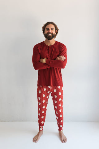 Bamboo Jogger - Santa In My Jammers Size: M