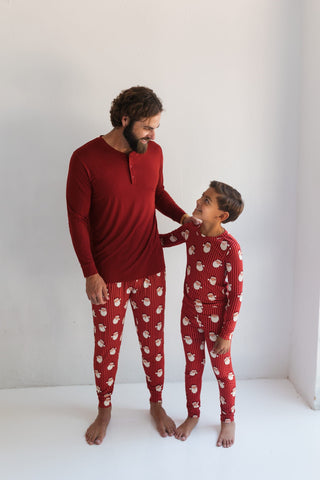 Bamboo Jogger - Santa In My Jammers Size: M