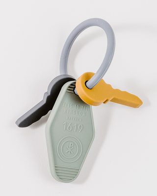 Keys to the Kingdom Silicone Teethers Be A Heart