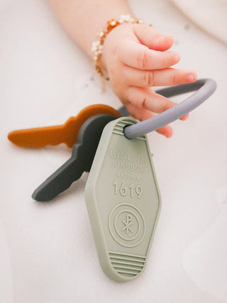 Keys to the Kingdom Silicone Teethers Be A Heart