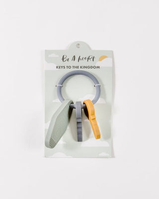 Keys to the Kingdom Silicone Teethers Be A Heart