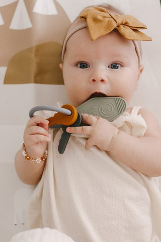 Keys to the Kingdom Silicone Teethers Be A Heart