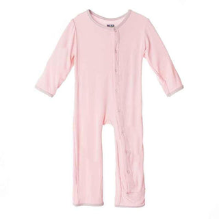 Bamboo Applique Coverall - Lotus Plesiosaur Baby & Toddler Sleepwear