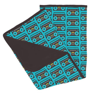 Baby Boys Print Bamboo Stroller Blanket - Confetti Boombox Swaddling & Receiving Blankets