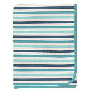 Baby Boys Print Swaddling Blanket - Cruisin' Stripe Swaddling Blankets