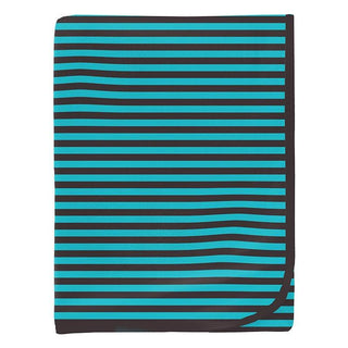Baby Boys Print Bamboo Swaddling Blanket - Rad Stripe Swaddling Blankets