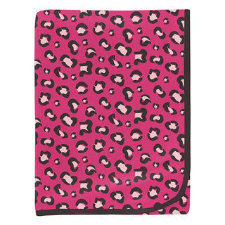 Baby Girls Print Bamboo Swaddling Blanket - Calypso Cheetah KicKee Pants Size: One Size