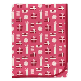 Baby Girls Print Bamboo Swaddling Blanket, Winter Rose Presents - One Size (WCA22) Swaddling Blankets