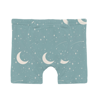 Kickee Pants Boxer Brief - Jade Starry Sky & Moon | Baby Riddle