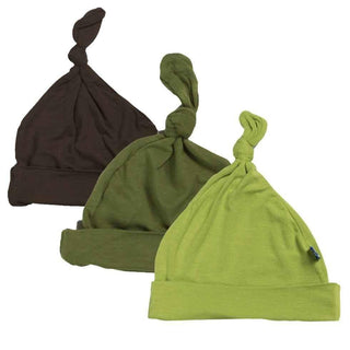 Boys Solid Bamboo Newborn Hat Gift Set - Bark, Moss, & Meadow Baby & Toddler Hats