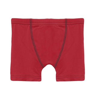 Boy's Print Bamboo Boxer Briefs (Set of 3) - Natural Soda Pop, Summer Sky Bowling & Balloon Toddler Underwear