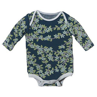 Boy's Print Bamboo Short Sleeve One Piece - Peacock Tree Canopy Baby One-Pieces