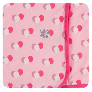 Celebration Print Bamboo Swaddling Blanket - Lotus Balloons, One Size Swaddling Blankets